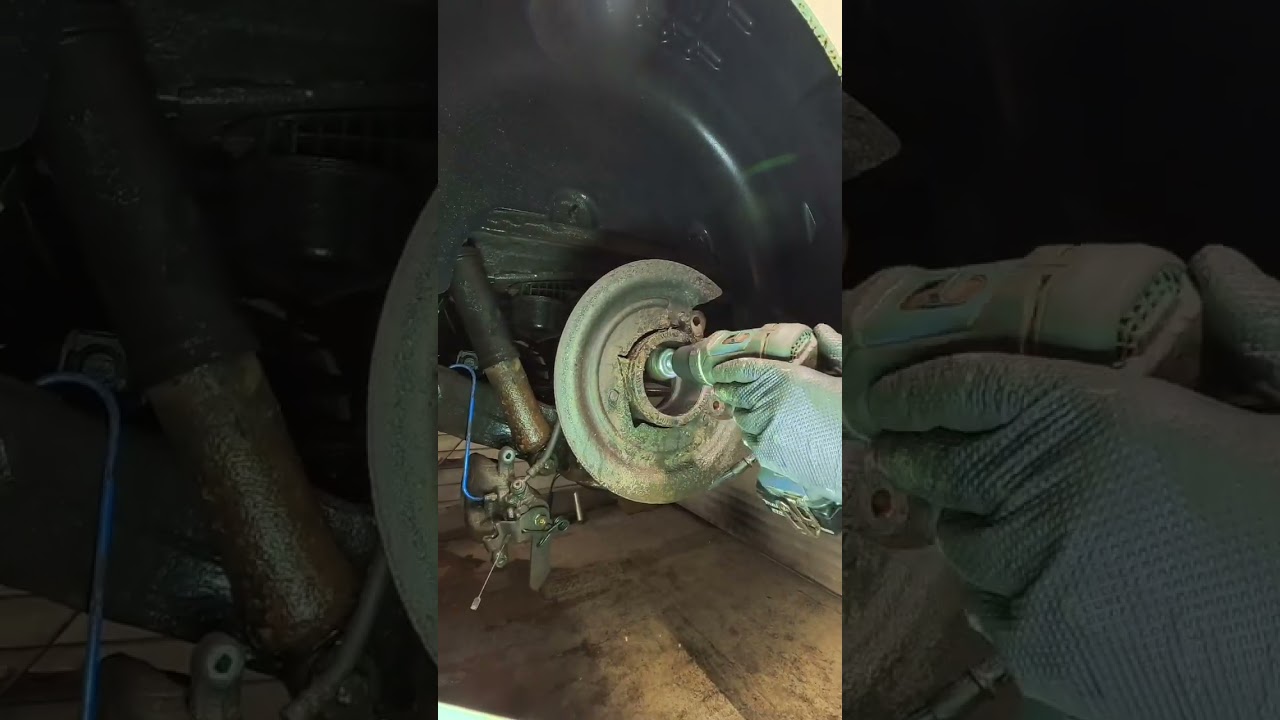 Wymiana łożyska koła  tył Toyota Proace😎💪👍🙂Toyota Proace rear wheel bearing replacement😎💪👍