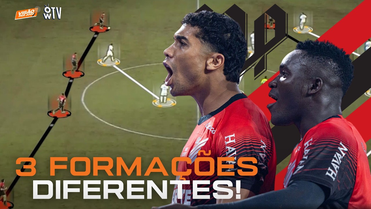 ATHLETICO 2X1 SANTOS: ODAIR HELLMANN MUDA O ESQUEMA PARA VENCER O PEIXE!