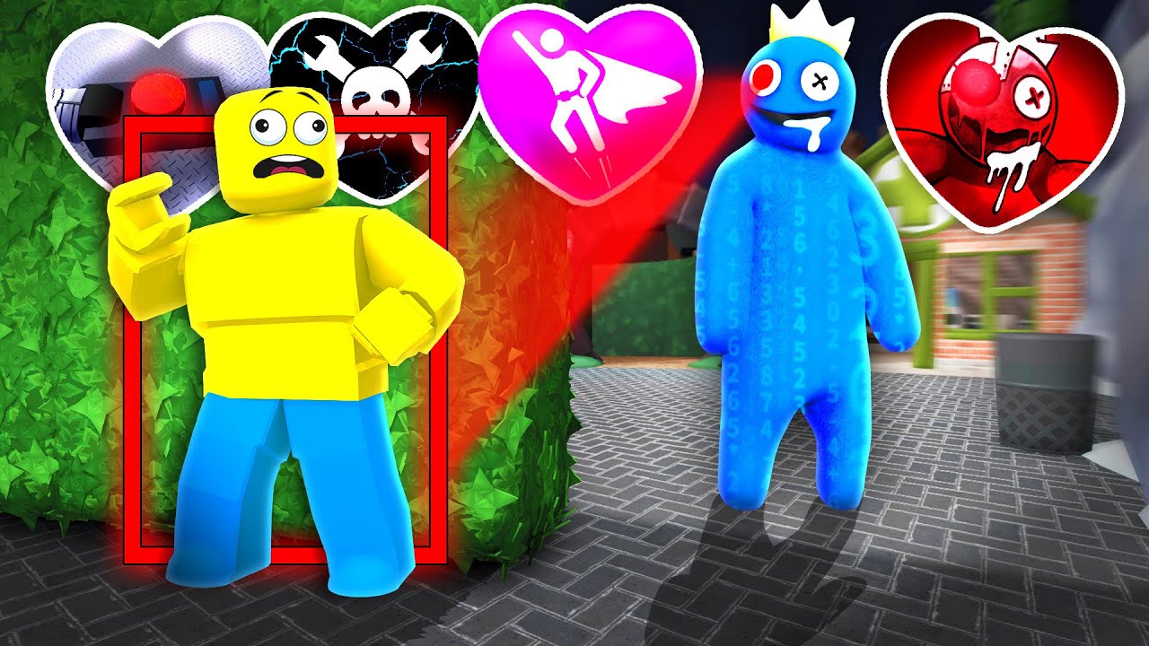 Rainbow Friends But With HACKED Hearts!
