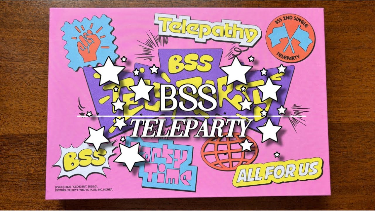 ✧ Unboxing BSS 2ND single album “TELEPARTY” || 세븐틴 부석순 - Teleparty 앨범 언박싱 ! ₊˚⊹♡