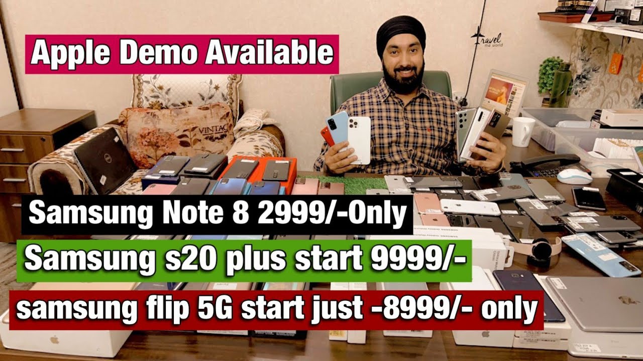 Samsung Note 8 2999/- Samsung S20 plus start just 9999/- Samsung z flip starting 8999/- only #apple