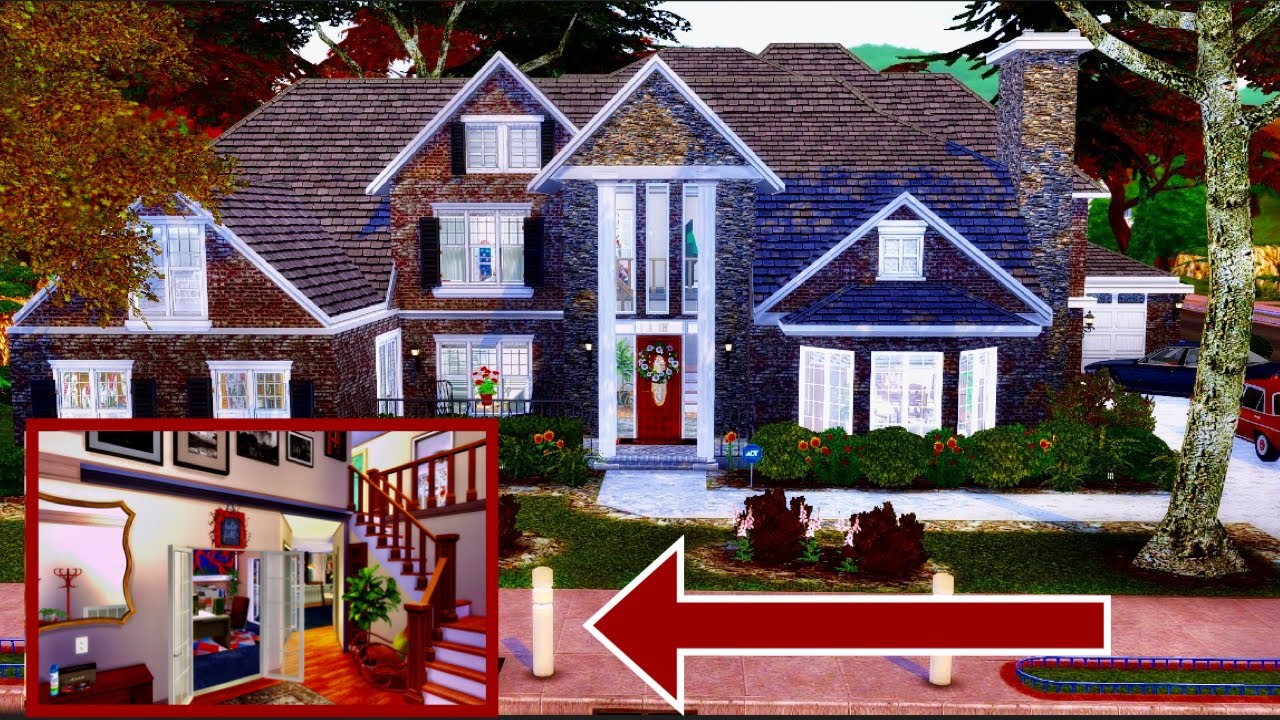 I built a REALISTIC 90s Suburban Home in THE SIMS 4..