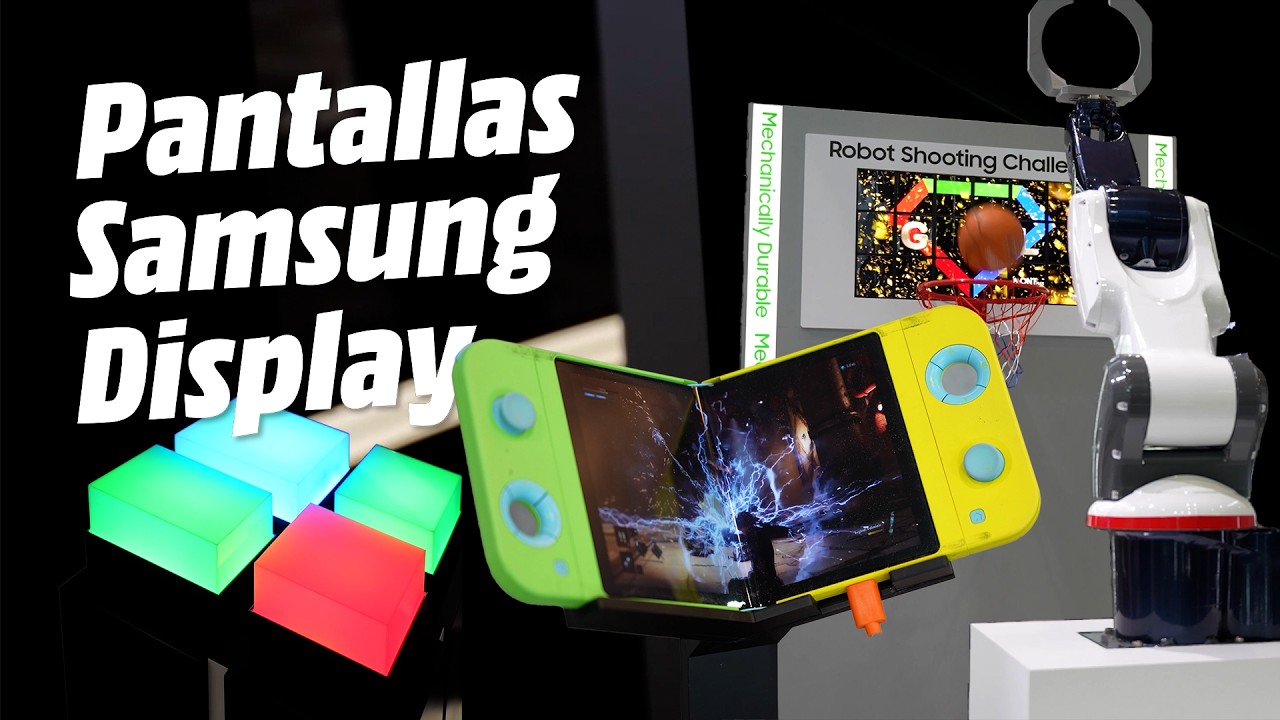 Pantallas Samsung Display y novedades | MWC2026