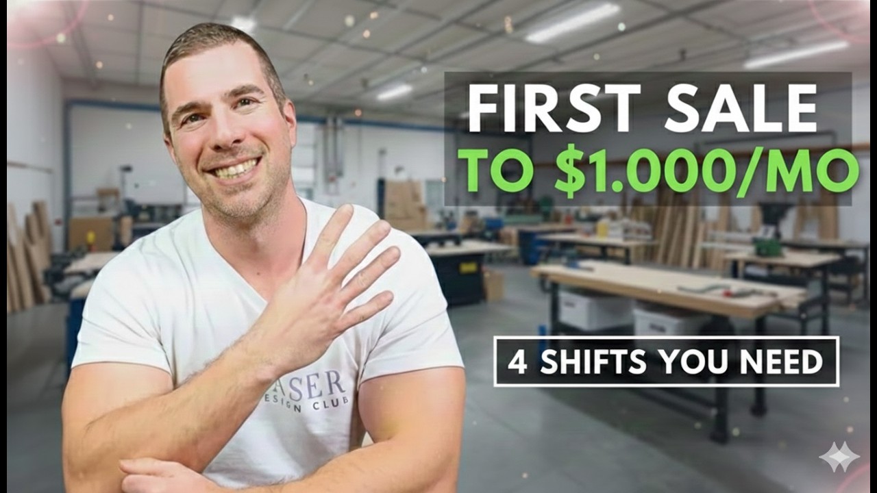 First Sale to $1,000/mo: The 4 Shifts You Need