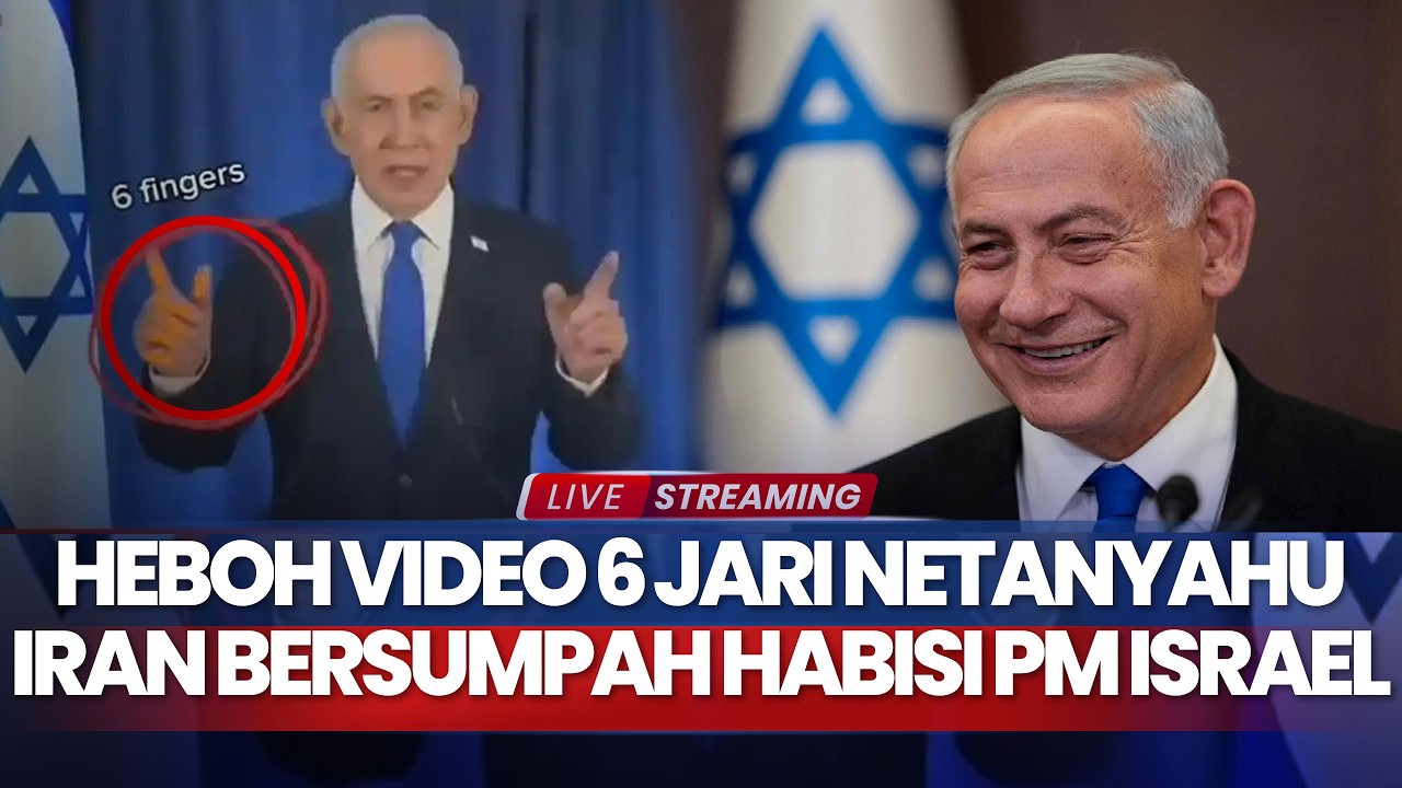 Heboh Video Netanyahu Diduga AI Punya 6 Jari, Iran Bersumpah Bakal Habisi Netanyahu