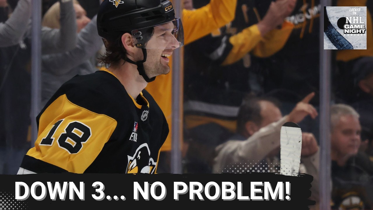GAME NIGHT: Sabres Win CHAOTIC Game, Penguins Mount Comeback, Red Wings Snap Skid, Avs Win in SO
