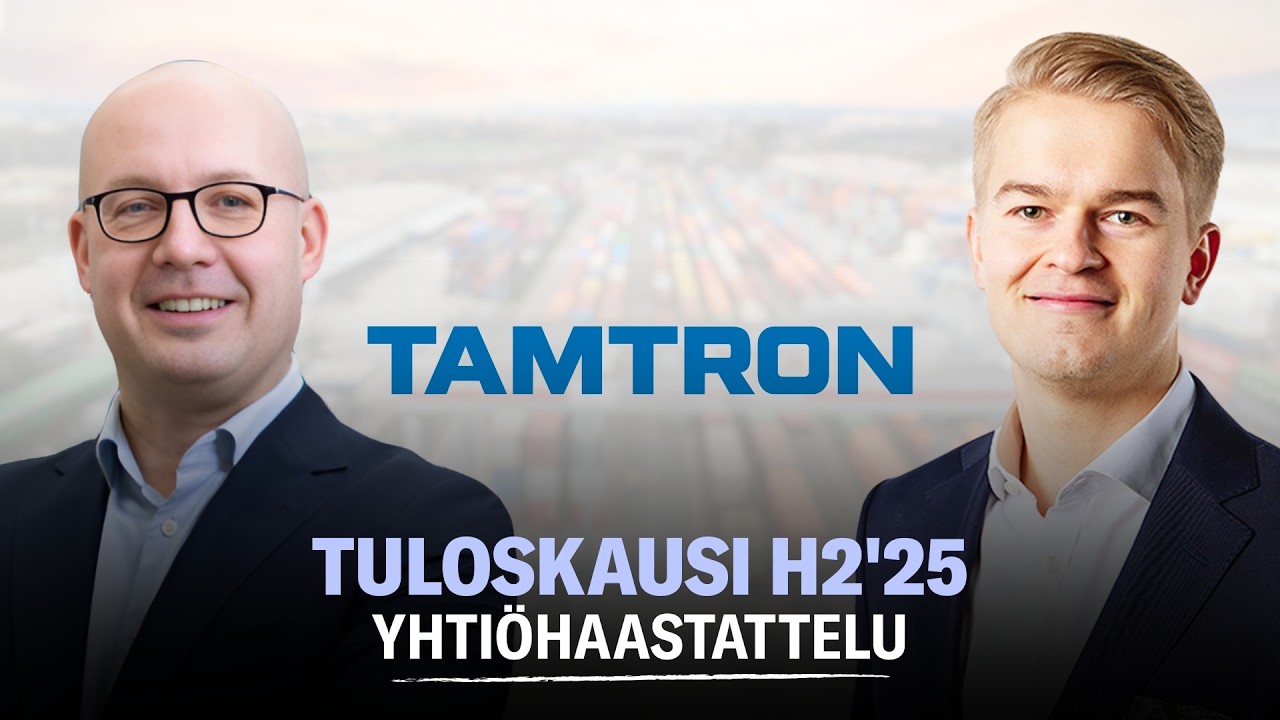 Tamtron H2'25: Historian vahvin vuosipuolisko
