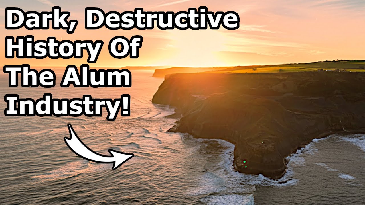 The Dark, Destructive Industry That Collapsed A Village Into The Sea : Kettleness Alum Works.