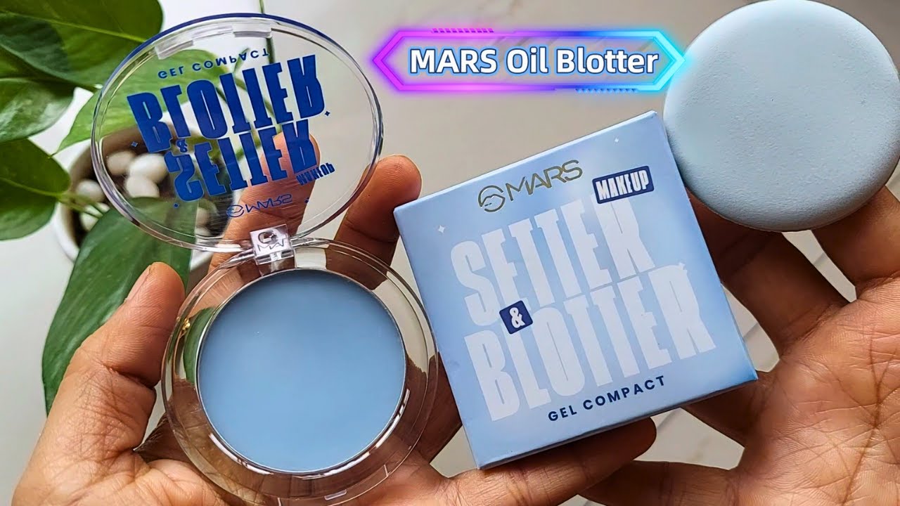 MARS Oil Blotter Gel Compact Review & Demo | How to use MARS Oil Blotter Gel Compact