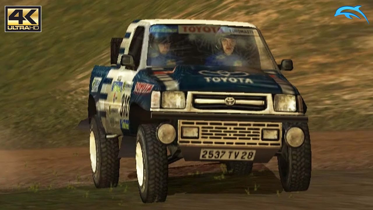 Dakar 2: The World's Ultimate Rally - Gamecube Gameplay 4K 2160p (DOLPHIN)