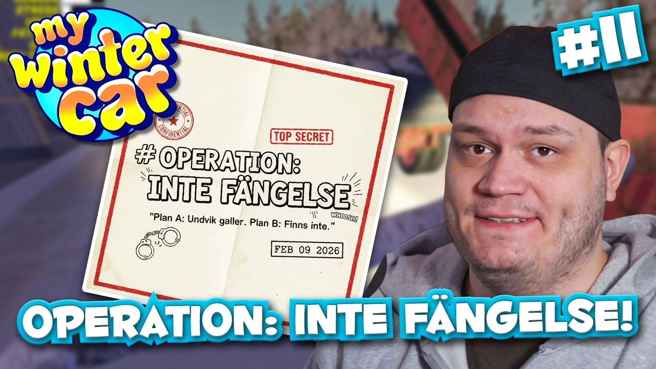 OPERATION: INTE FÄNGELSE! - (MY WINTER CAR) #11