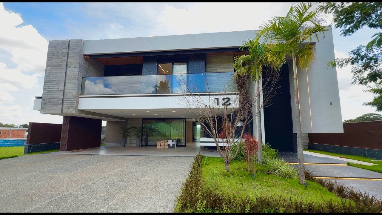 Sobrado à venda no Plateau D'or | 4 Suítes + Home Office | Goiânia-GO