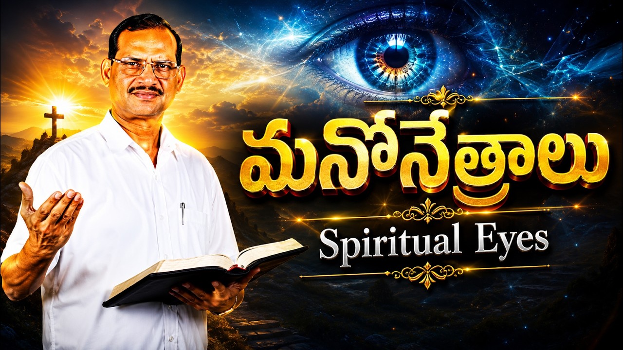 🔴#మనోనేత్రాలు#spiritual eyes #Messege by yesanna|| Hosanna Ministries||Word Of God