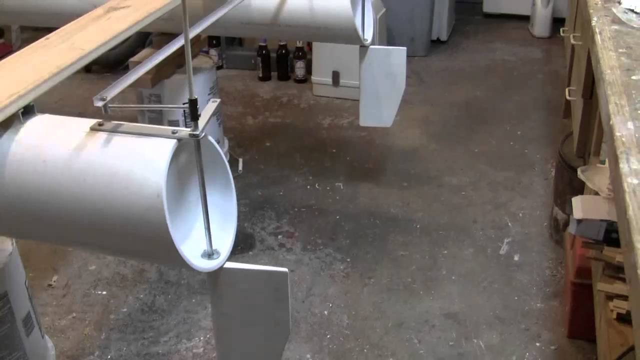 Pedal Powered PVC Pipe Catamaran with Ducks