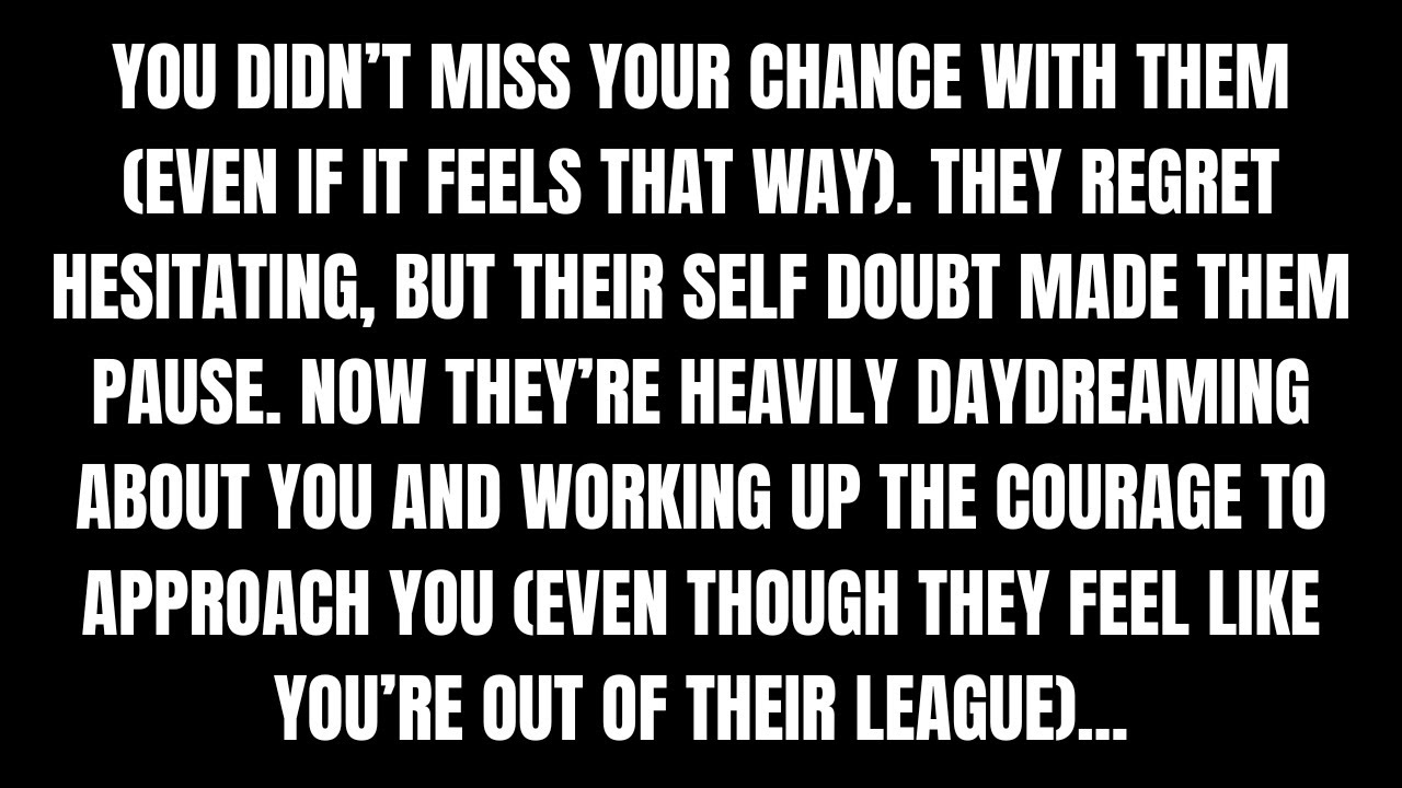 Yes, they're thinking about you as much as you're thinking of them.
