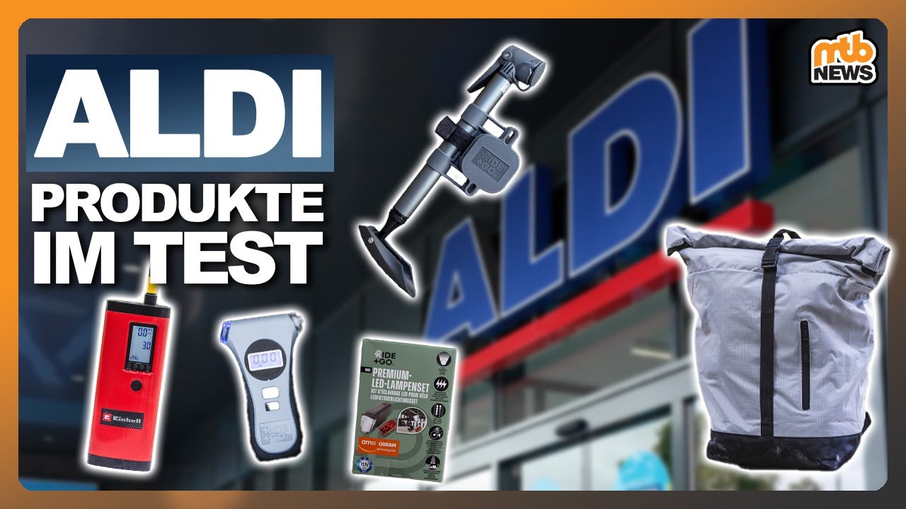 Taugen ALDI Produkte wirklich was? Wir haben Mini-Pumpen, Akku-Kompressor und LED-Lichtsets getestet