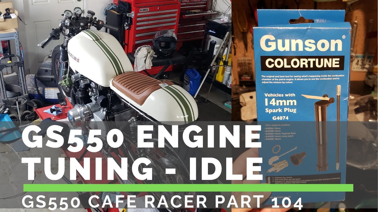 Tuning Engine with Colortune - GS550 Cafe Racer Build (Part 104)