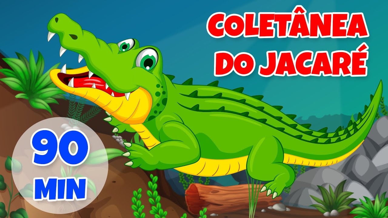 Coletânea do Jacaré - Giramille 90 min | Desenho Animado Musical
