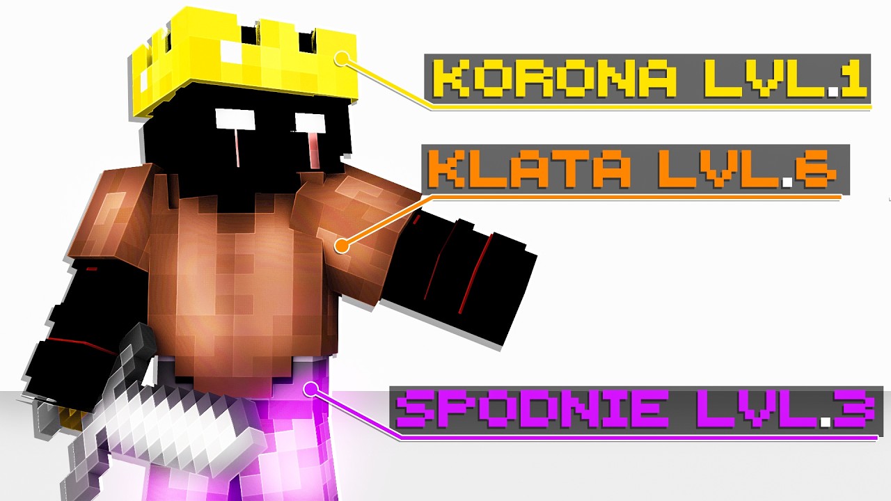 6 Poziomów Trudności w MINECRAFT (na ANARCHII)