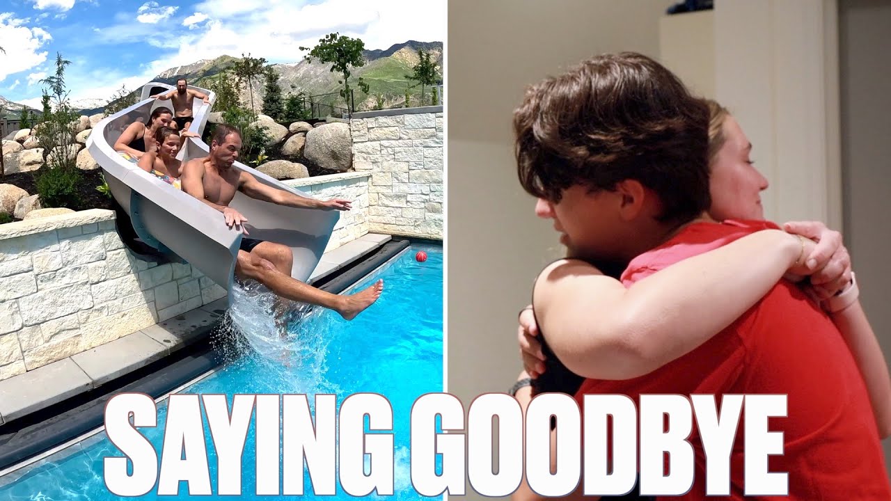 DREAM VACATION IN OUR OWN BACKYARD WITH A GOODBYE POOL PARTY FOR MOM AND RYLER