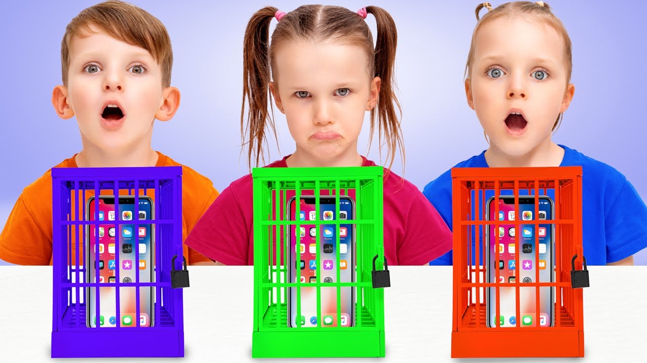 Learn Rules of Conduct in Mobile Phone Jail with Kids!