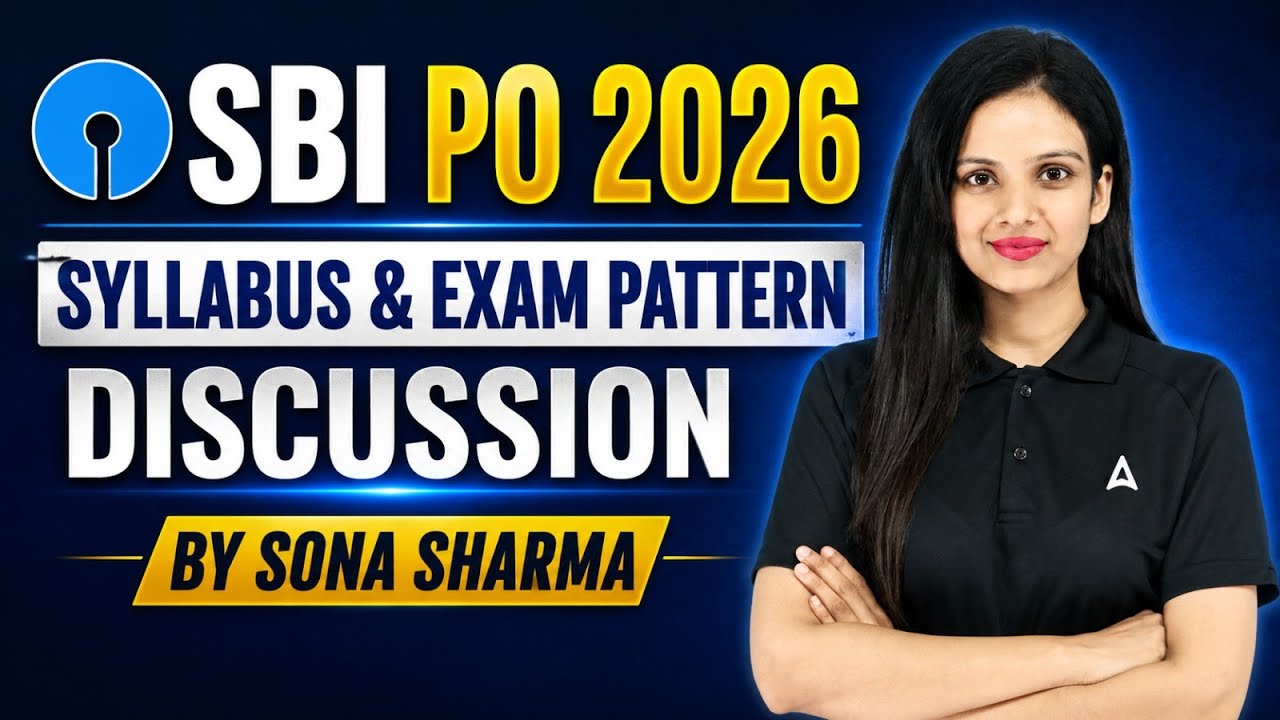 SBI PO Notification 2026 | Syllabus & Exam Pattern | By Sona Sharma