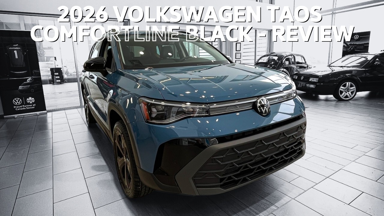2026 Volkswagen Taos Comfortline Black - REVIEW | Car of the Week | Fifth Avenue Volkswagen