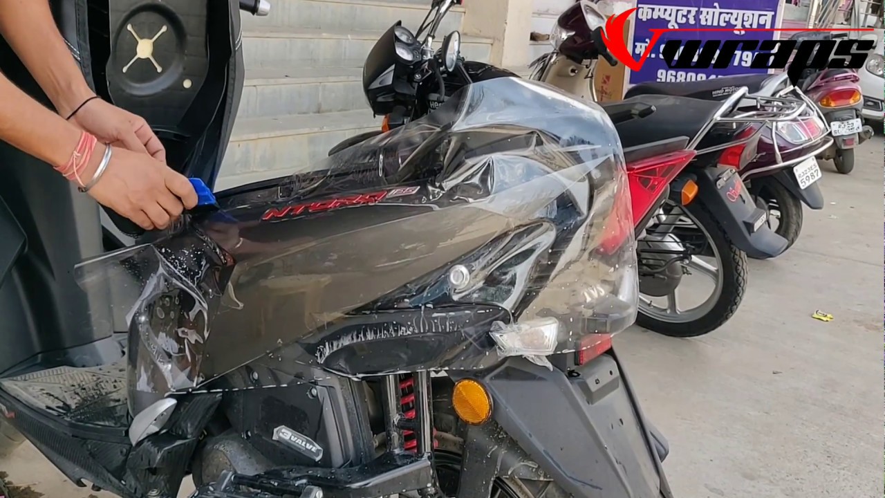 #Tvs #Ntorq lamination | ppf installation | Ntorq modification