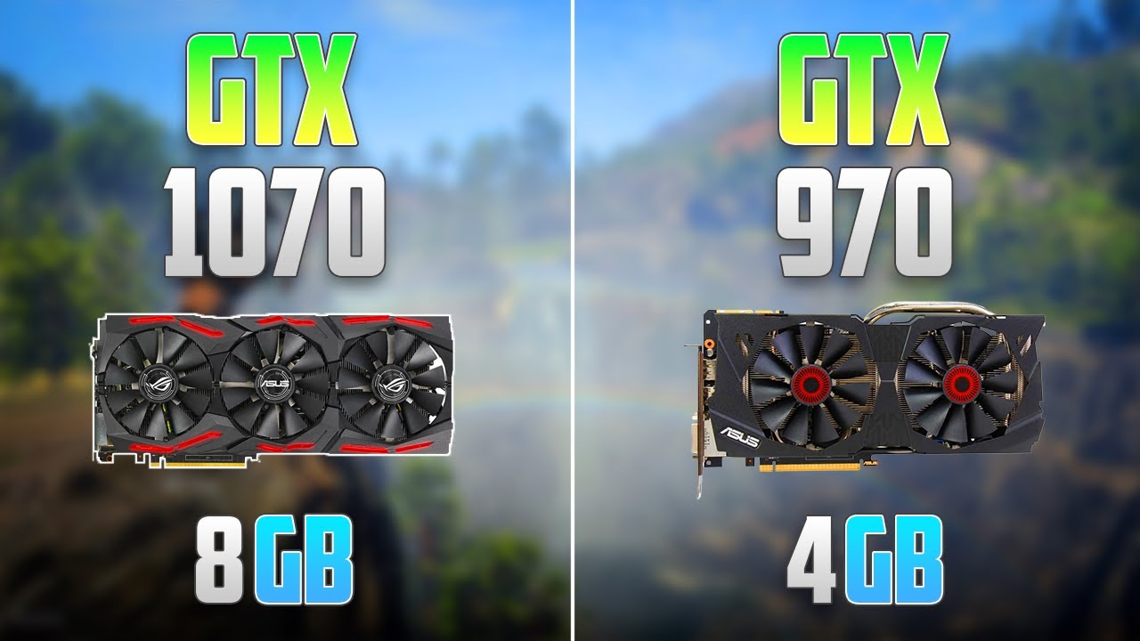 GTX 1070 vs GTX 970 - How BIG is the Difference?