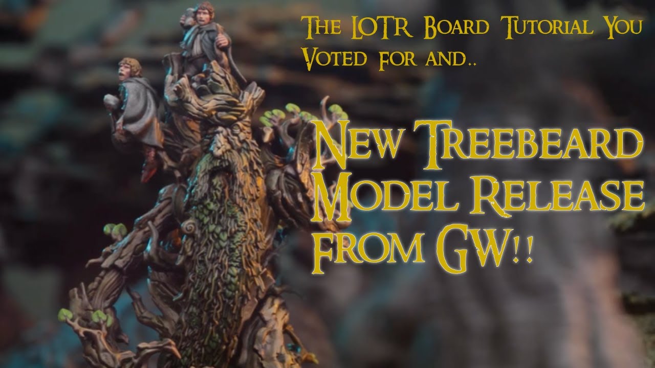 DIY Battle Board Winner And GW announce New Treebeard Model!