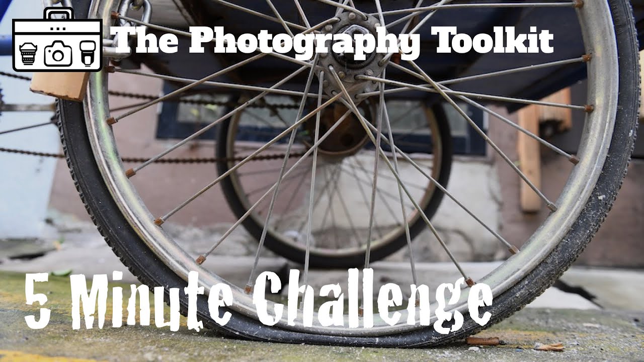 5 minute Photo Challenge - The Photography Toolkit