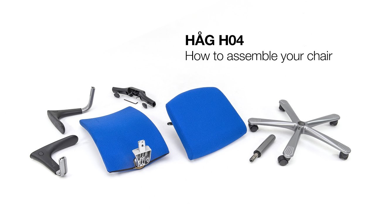 HÅG H04: How to assemble your chair