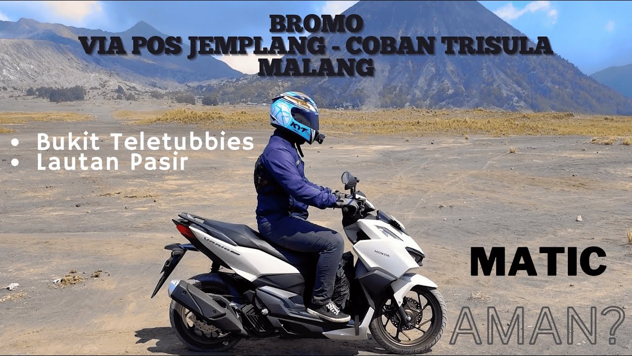 Bukit Teletubbies dan Lautan Pasir Bromo Malang Via Pos Jemplang