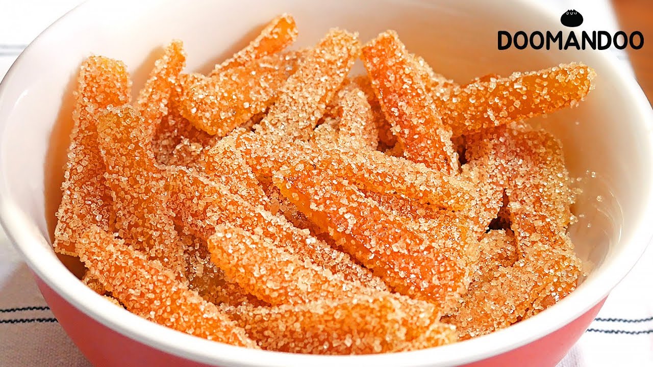 {ENG SUB}버리는 것 없는 여름 귤!🍊하귤젤리와 하귤시럽 Summer Orange Jelly & Syrup ナツミカン ゼリー & シロップ : 두만두 doomandoo