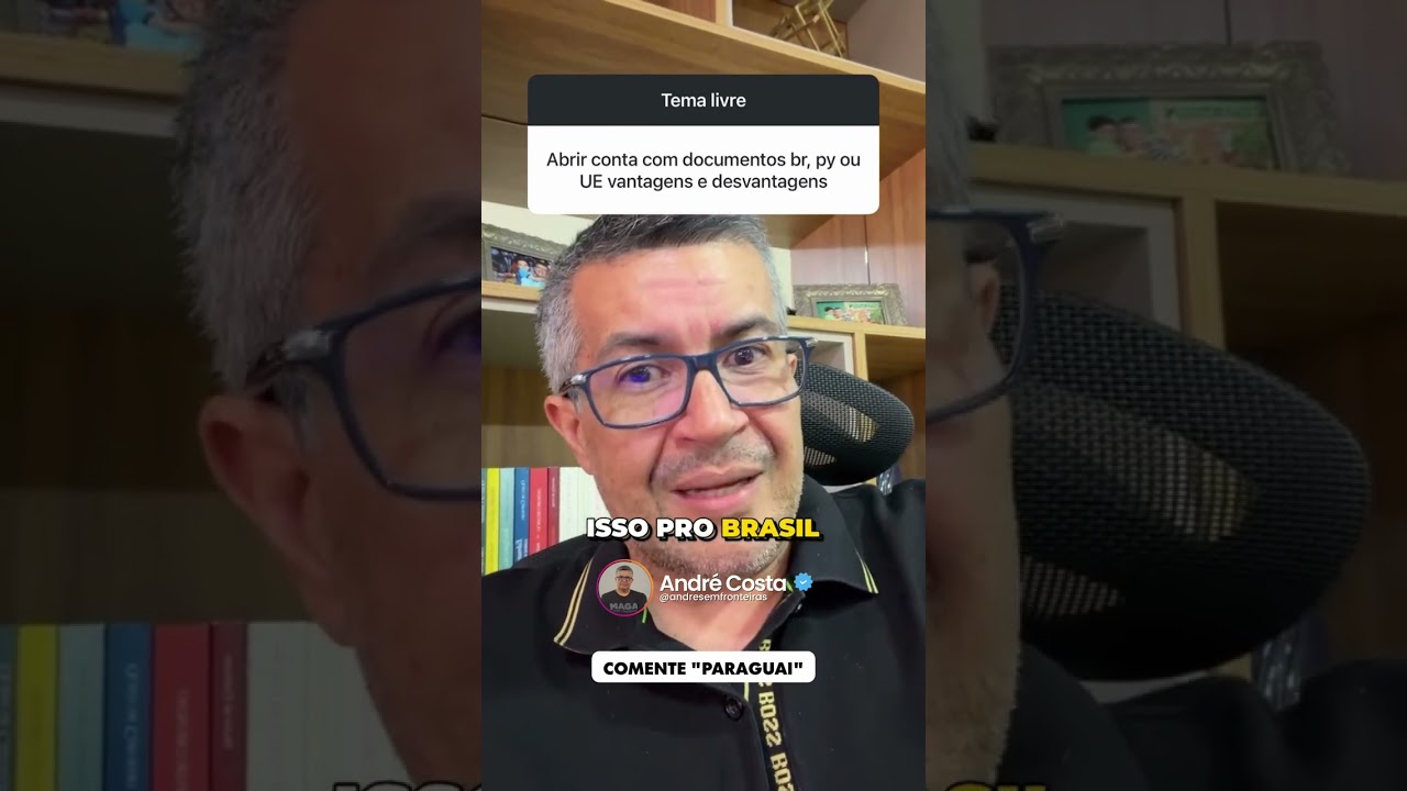📄 Minha dica é abra com documentos paraguaios 🇵🇾