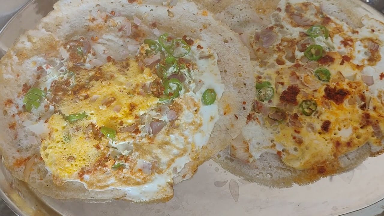 Satisfying Egg Dosa with Vibrant Chutney /  Village Life ASMR / Village Raaga ASMR 