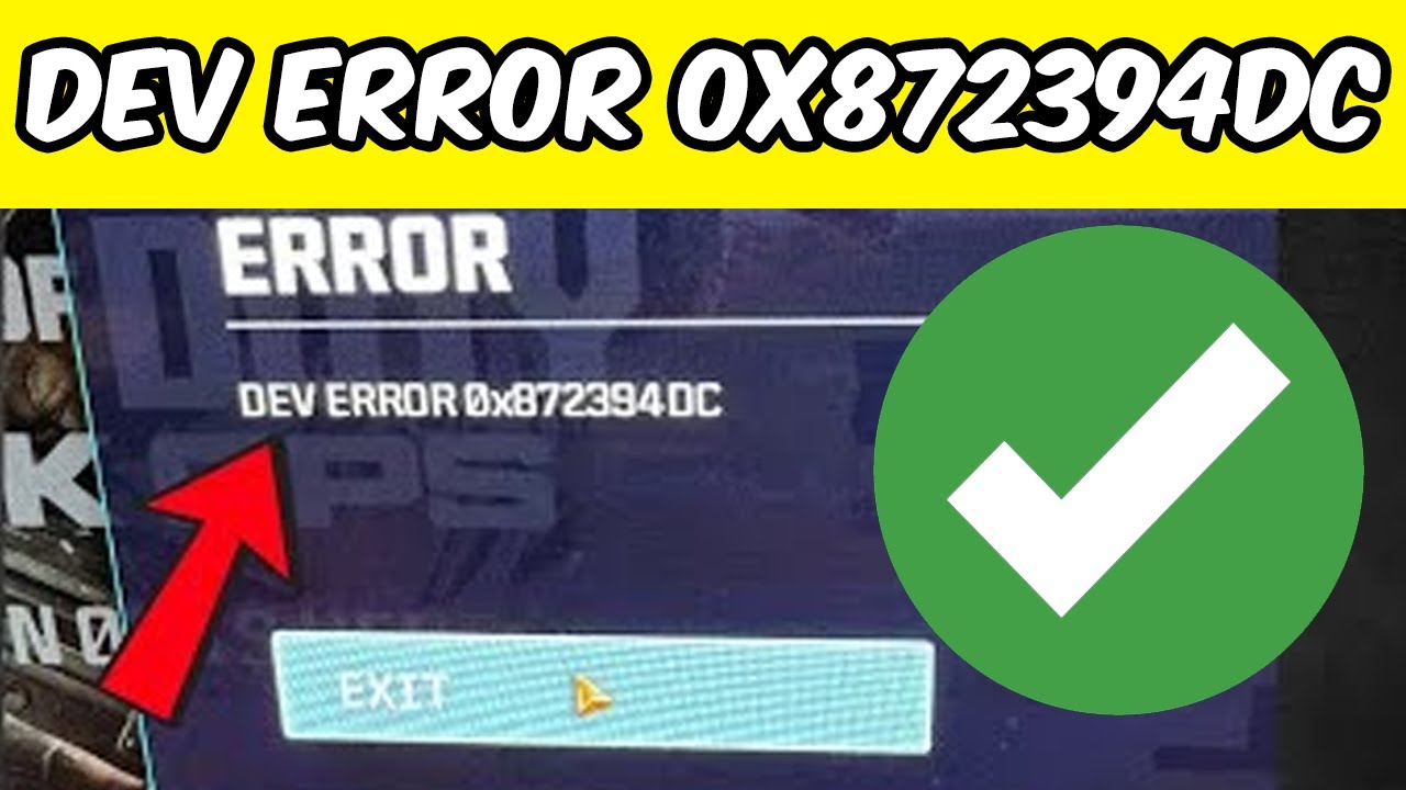 How to Fix DEV ERROR 0x872394DC in Call of Duty Warzone | Quick & Easy