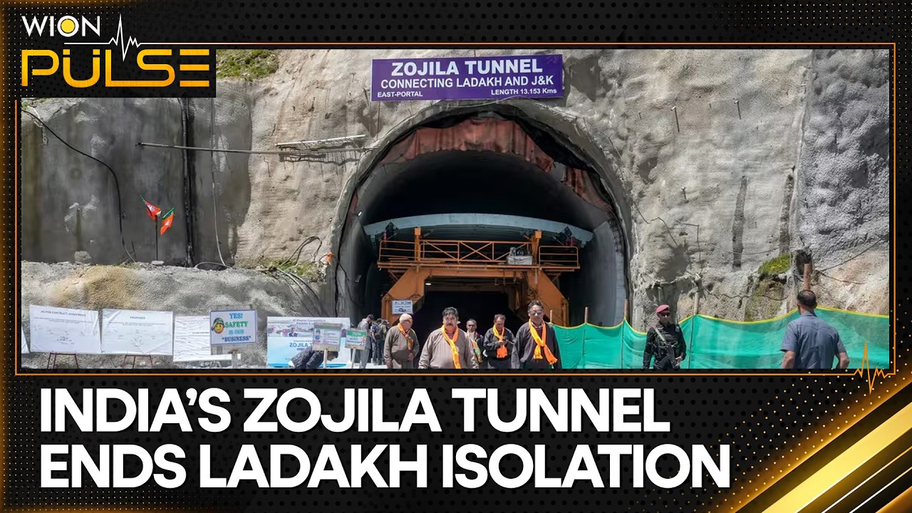 Zoji La Tunnel To Connect Ladakhi People To Rest Of India | WION Pulse