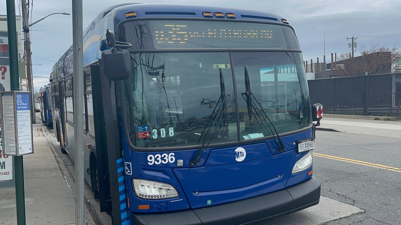 Full Ride 2024 XD40 #9336 on Q35 to Flatbush Av-Brooklyn College Sta via Newport Av & Flatbush Av