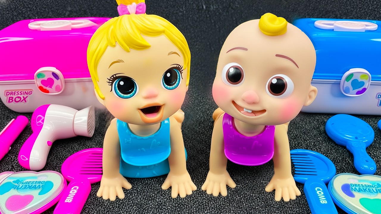 22 Minutes Satisfying with Unboxing Doctor Toys Playset, COCOMELON Ambulance set Review |Kawaii