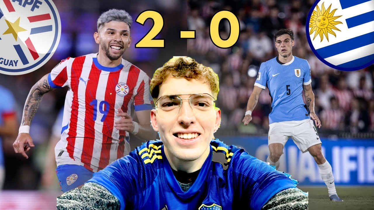 DAVO REACCIONA A LA DERROTA DE URUGUAY FRENTE A PARAGUAY