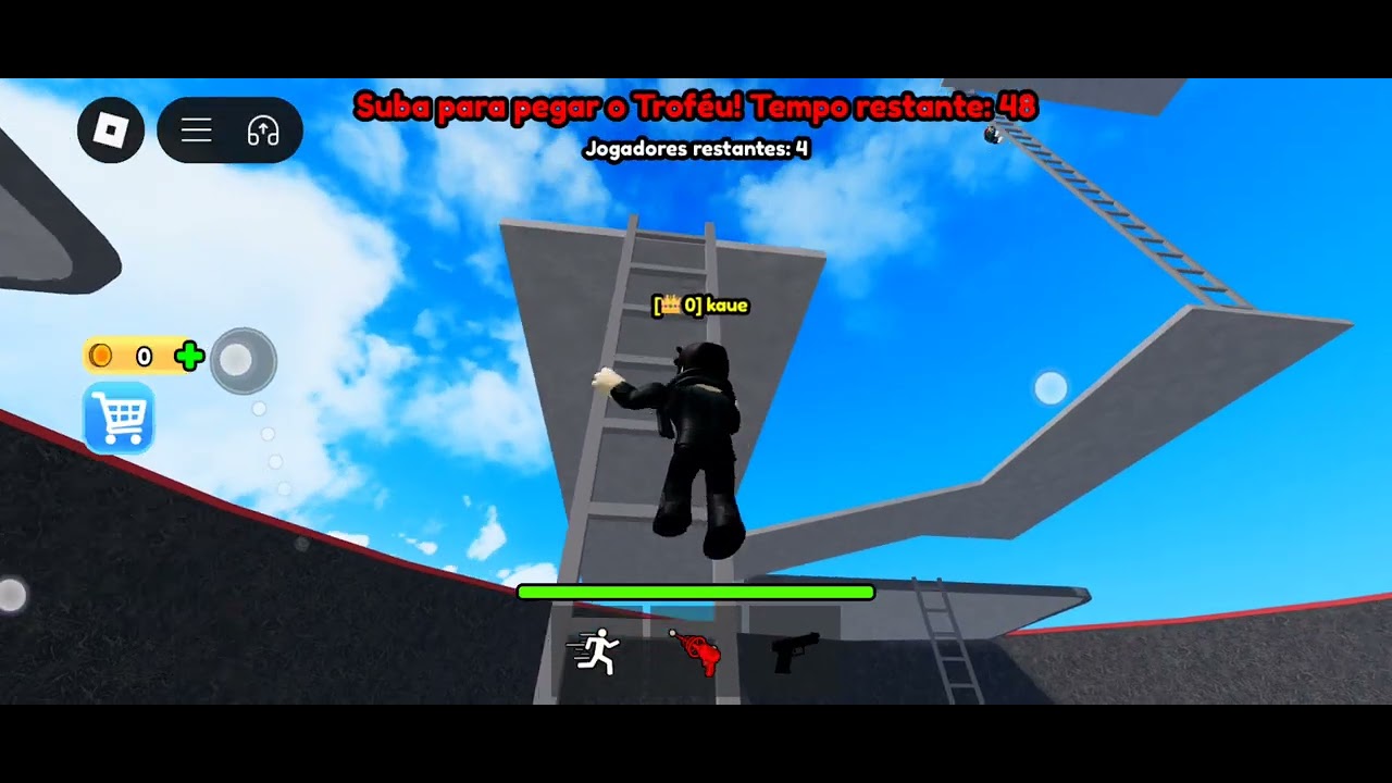Sobrevivendo no buraco!! roblox 