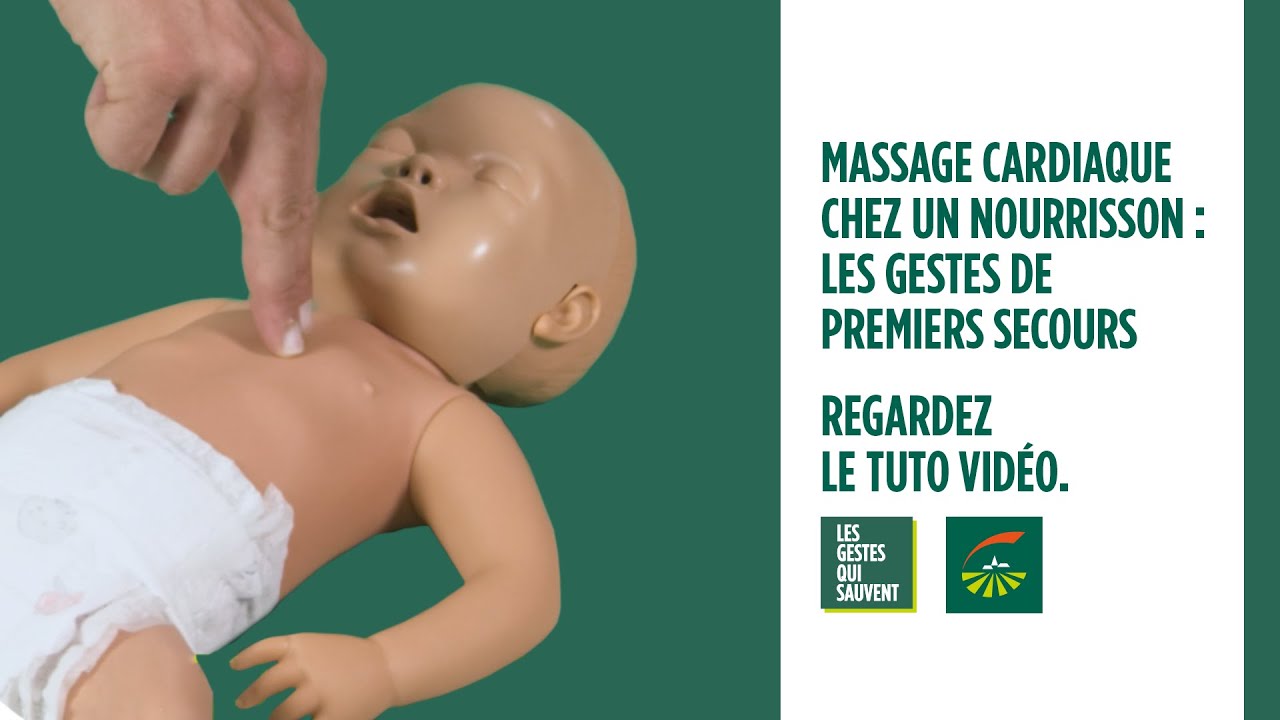 Massage cardiaque chez un nourrisson : les gestes de premiers secours