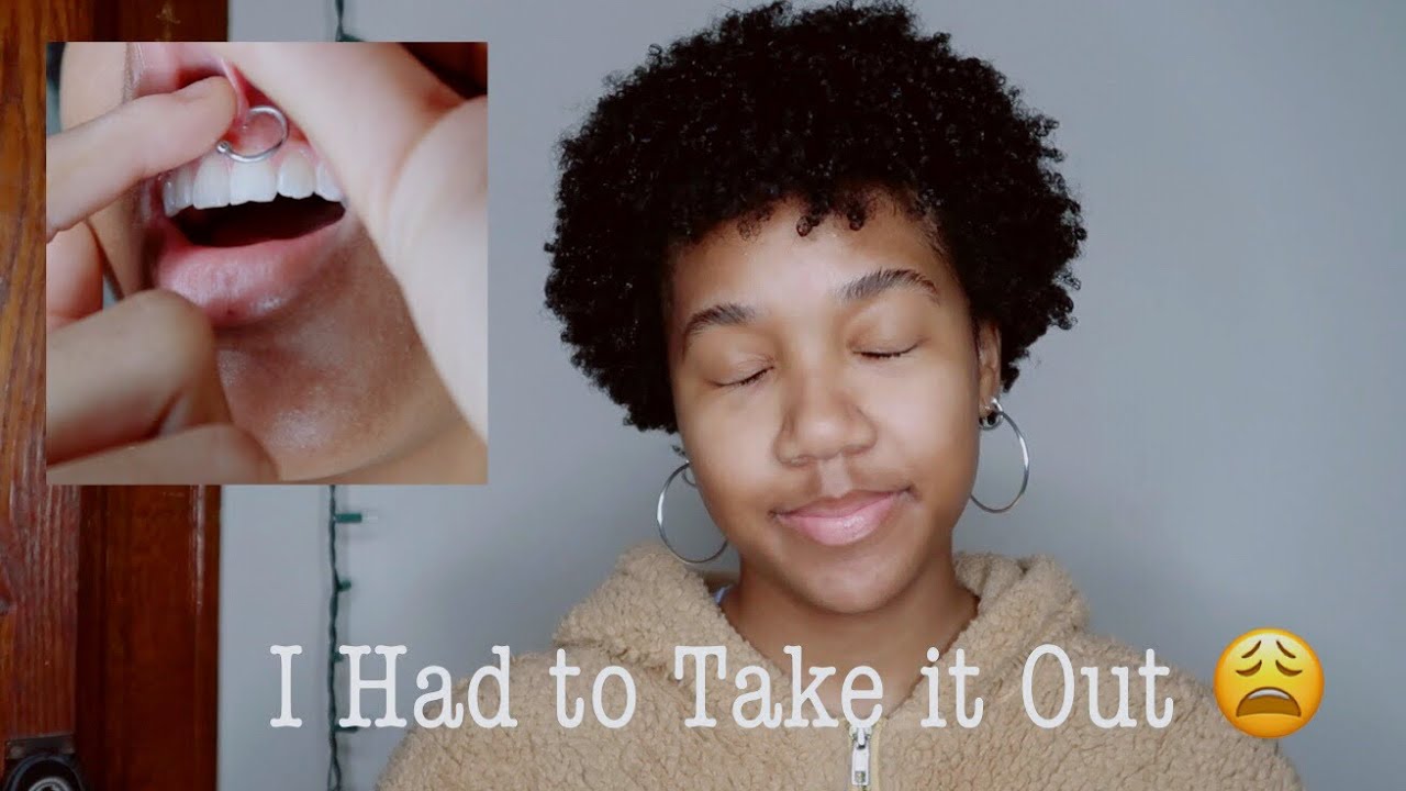 I Had to Take Out My Smiley Piercing !! | *I'm Sad*