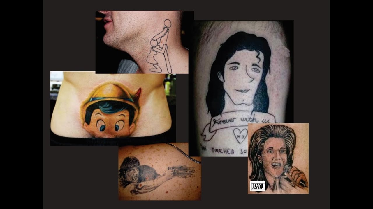 As piores tatoos do mundo - Pense bem antes de faz&ecirc;-las.