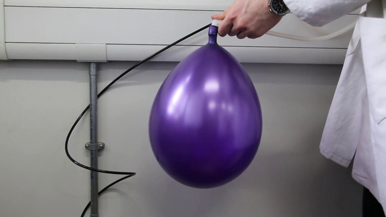 Stress and strain explained with balloons!