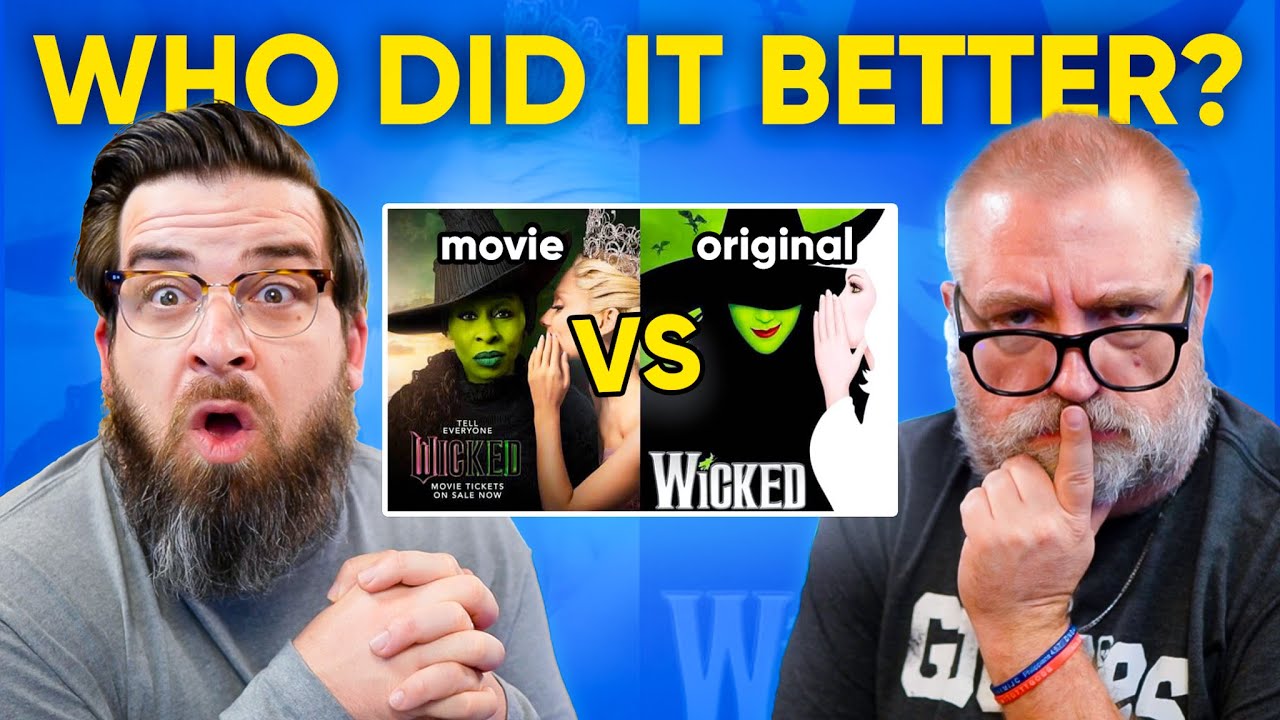 Реакция музыкантов на песню For Good & No Good Deed из фильма «Злой» (оригинал против фильма)