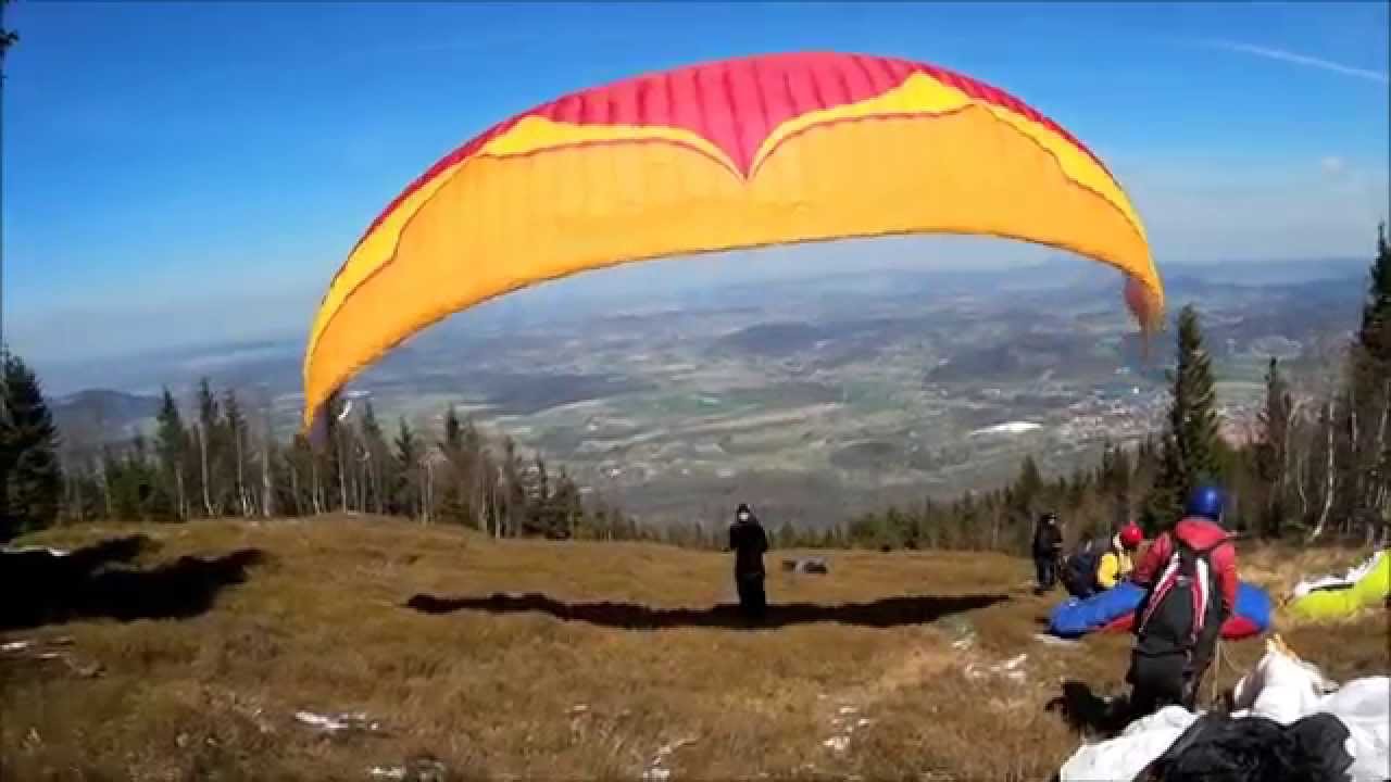 Wołowa Góra - Kowary - 19.04.2015 - Paragliding Fly
