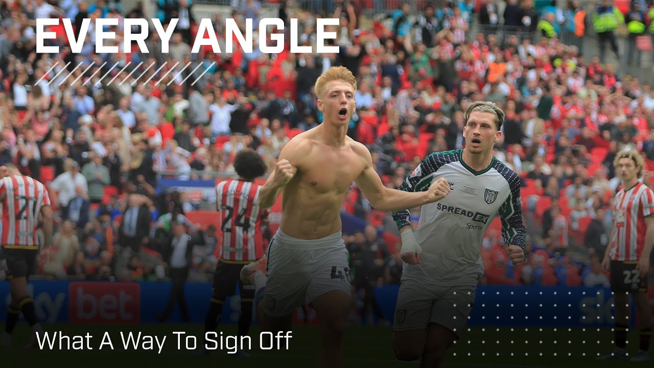 Watson Injury-Time Goal at Wembley Sends Sunderland To Premier League | Every Angle