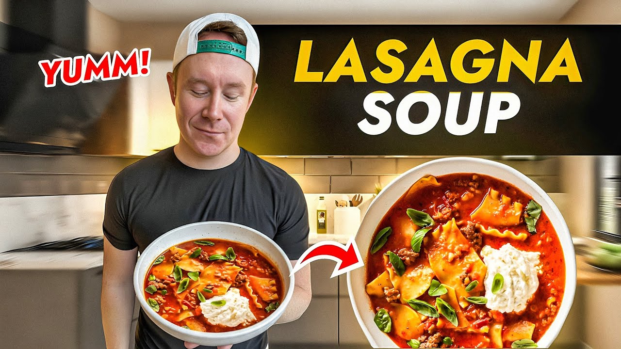 Я впервые приготовила суп-лазанью 🍝